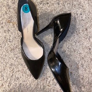 Jessica Simpson Cute Black Heesl!